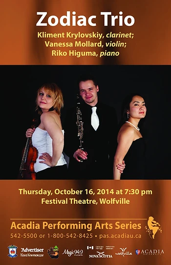 Poster for Zodiac Trio