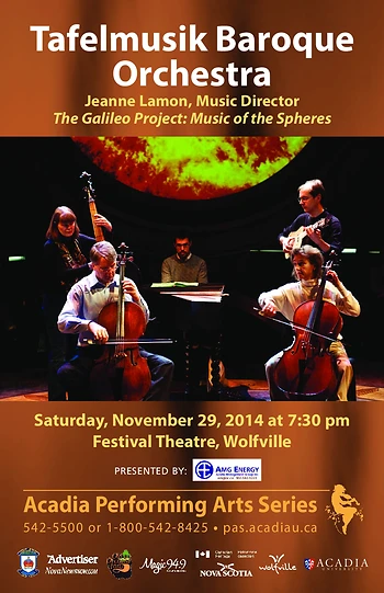 Poster for Tafelmusik Baroque Orchestra