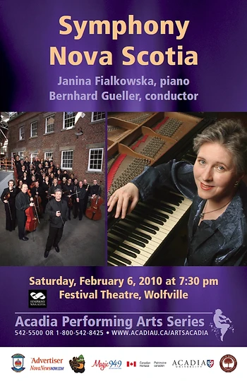 Poster for Symphony Nova Scotia