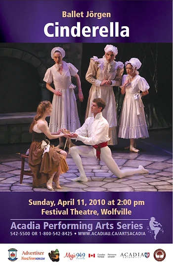 Poster for Ballet Jörgen: Cinderella