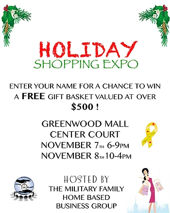 Poster for Holiday Shopping Expo