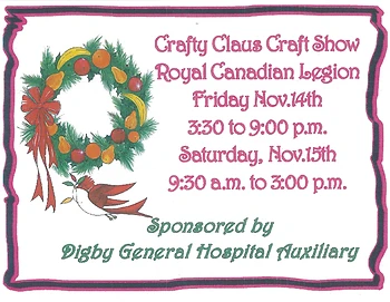Poster for Crafty Claus Craft Show