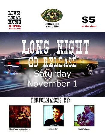 Poster for Long Night CD Release