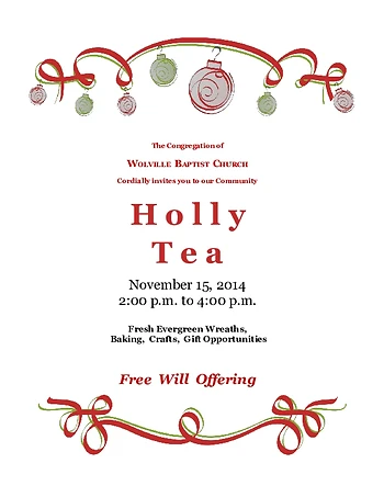 Poster for Holly Tea