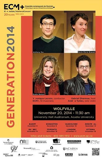 Poster for ECM+ Génération 2014