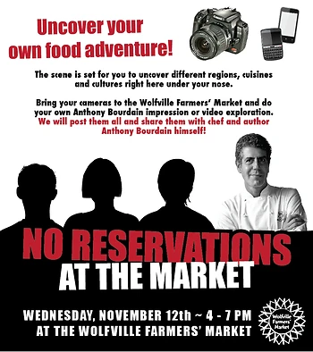 Poster for No Reservations! At the Market