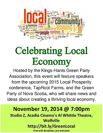 Poster for Celebrating Local Economy
