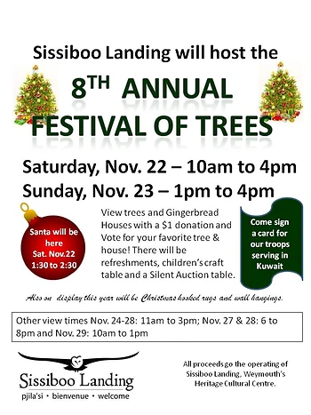 Poster for Festival of Trees