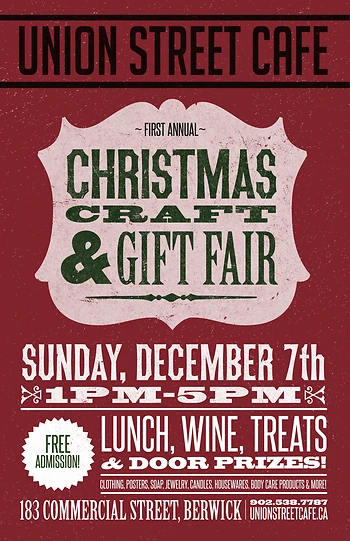 Poster for Christmas Craft & Gift Fair
