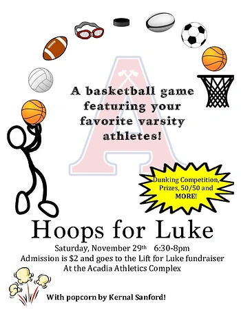 Poster for Hoops For Luke!