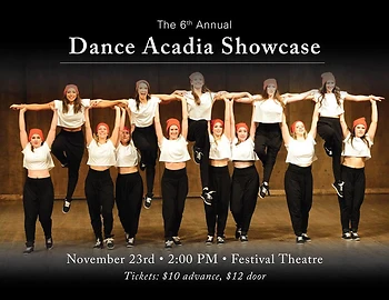 Poster for Dance Acadia Showcase