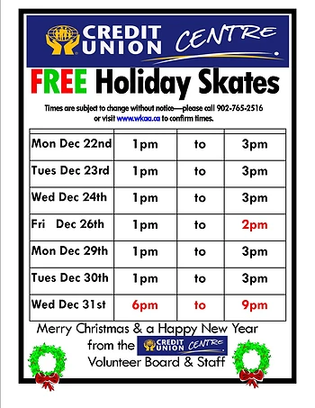Poster for Holiday Skating