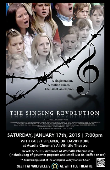 Poster for The Singing Revolution