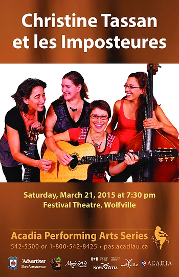 Poster for Christine Tassan et les Imposteures