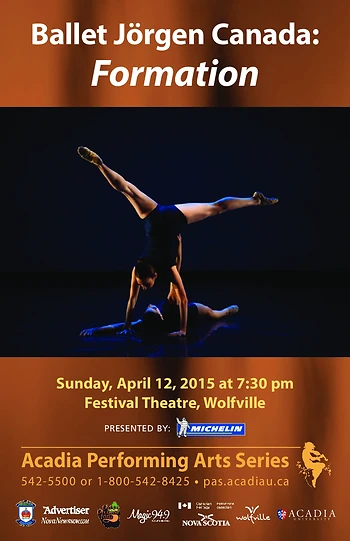 Poster for Ballet Jorgen Canada: Formation