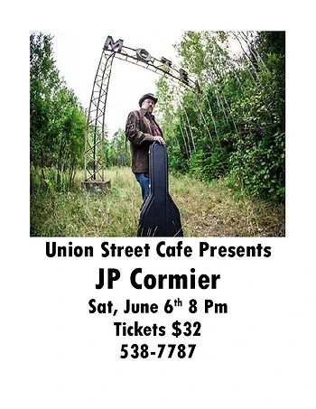 Poster for JP Cormier Sold out!!
