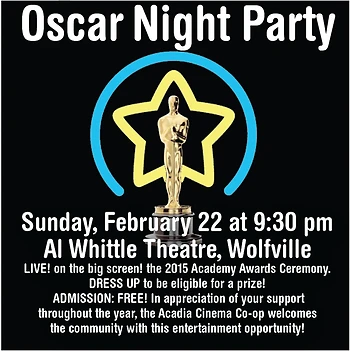 Poster for Oscars Night Party