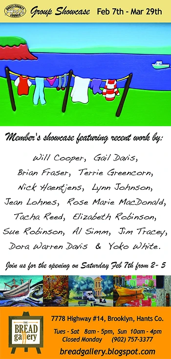 Poster for End of Winter Group Show