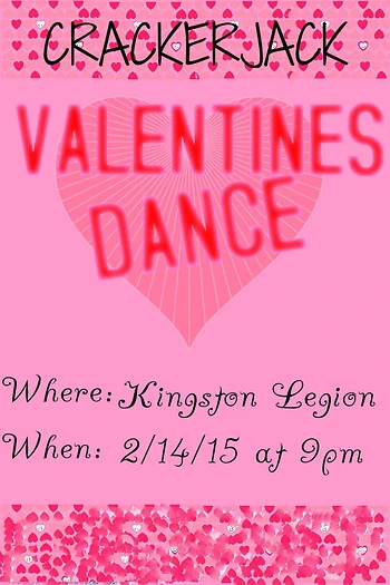 Poster for Valentines Dance