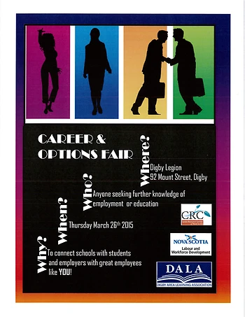 Poster for Career and Options Fair