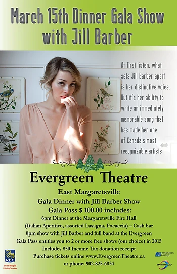 Poster for Gala Dinner With Jill Barber