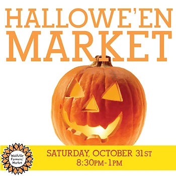 Poster for Hallowe'en at the Market