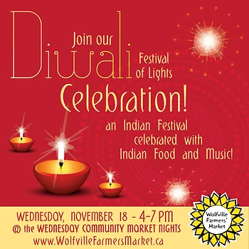 Poster for Diwali at the Market