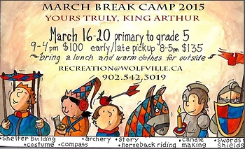 Poster for March Break Camp
