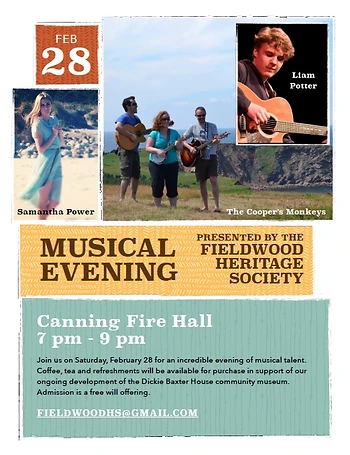 Poster for Musical Evening