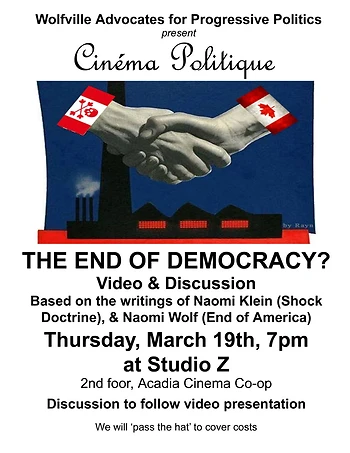 Poster for Cinéma Politique