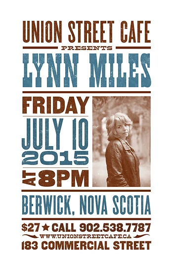 Poster for Lynn Miles