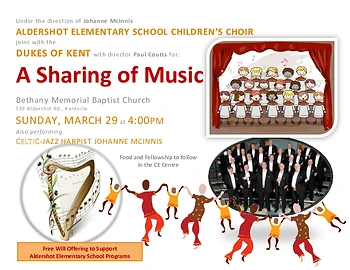 Poster for A Sharing of Music
