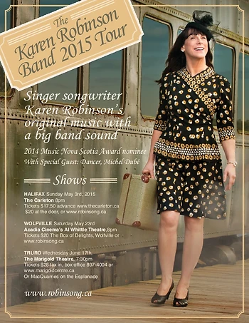 Poster for The Karen Robinson Band