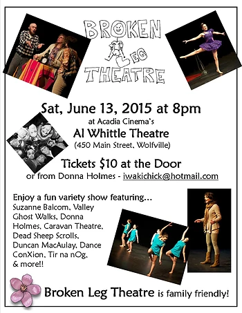 Poster for Broken Leg Theatre