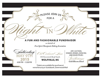 Poster for A Night in White Gala