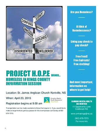Poster for Homeless in Kings County