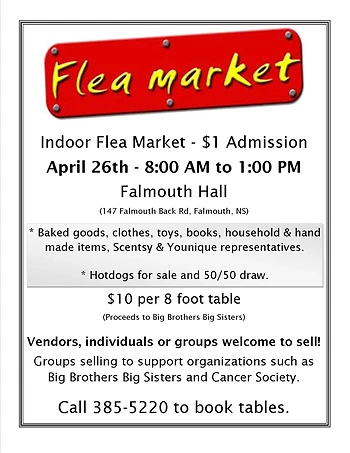 Poster for Indoor Flea Market