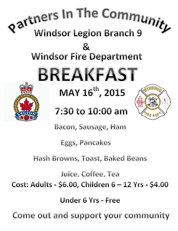 Poster for Community Breakfast