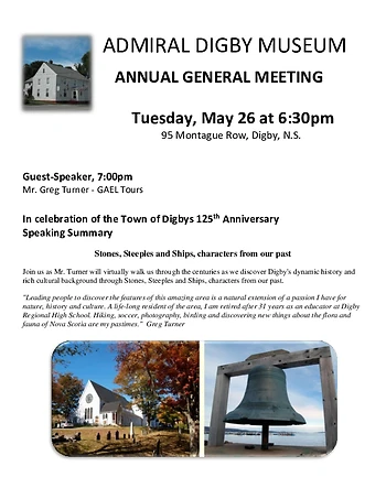 Poster for Annual General Meeting 
