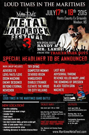Poster for Maritime Metal & Hard Rock Festival