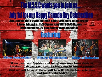 Poster for Happy Canada Party