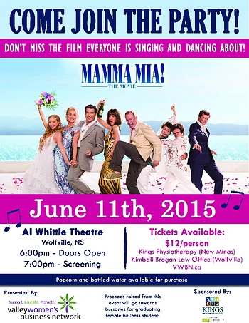 Poster for Mamma Mia!