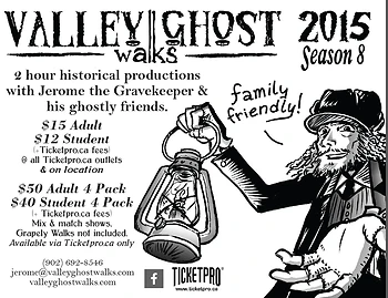 Poster for Gravely Ghost Walk