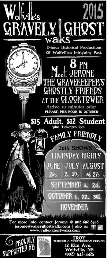 Poster for Gravely Ghost Walk