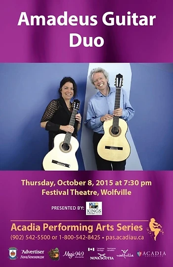Poster for Amadeus Guitar Duo