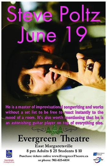 Poster for Steve Poltz