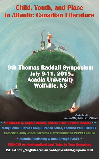 Poster for Raddall Symposium on Atlantic Literature