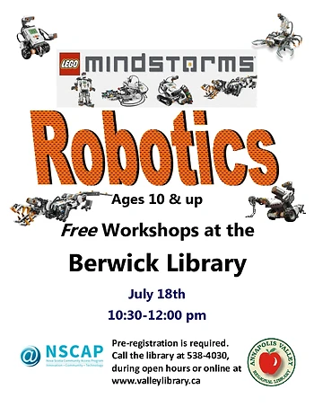 Poster for LEGO Mindstorm Robotics