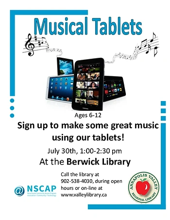 Poster for Musical Tablets