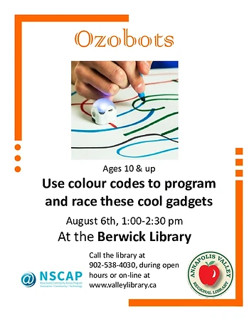 Poster for Ozobots - A Robotic Toy